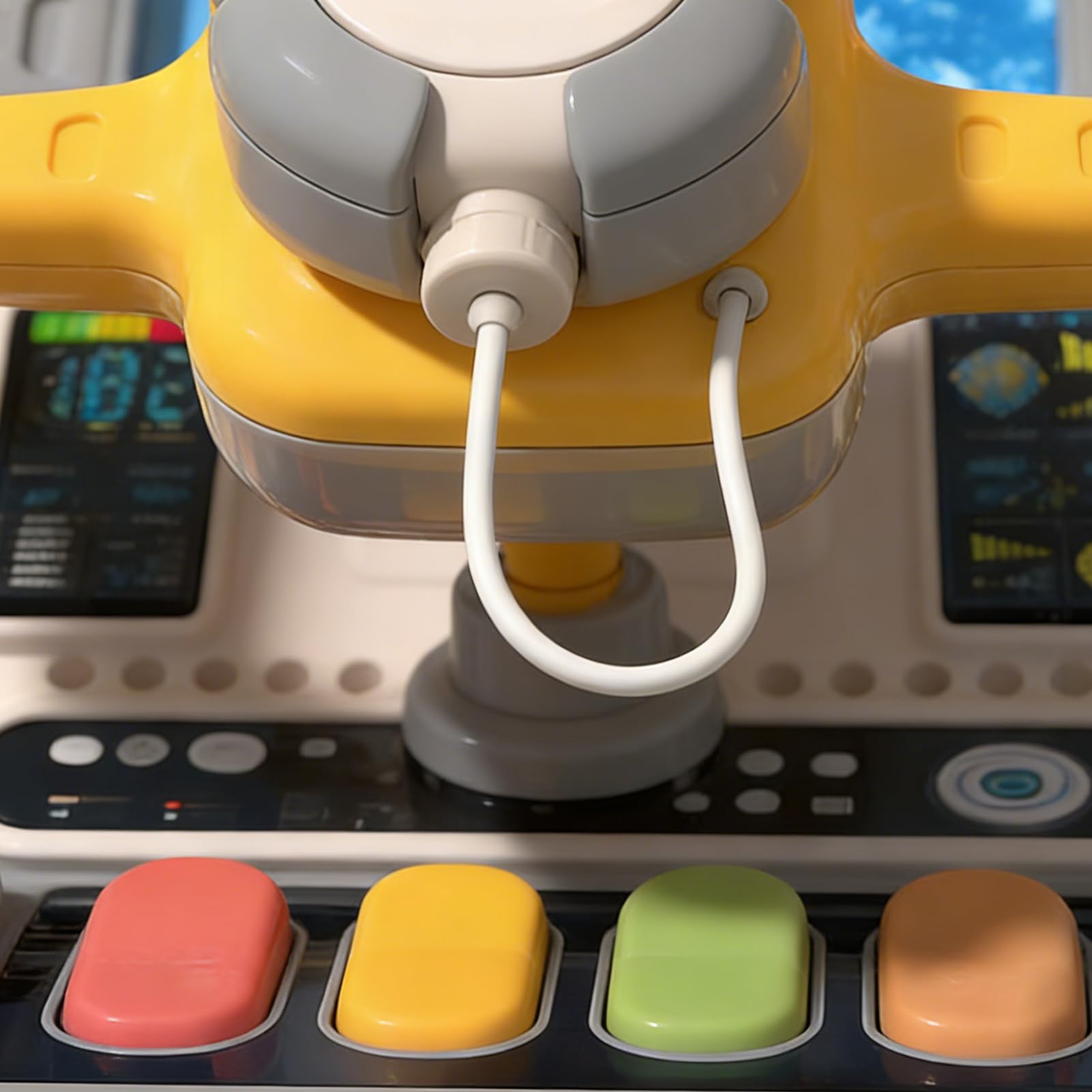 Panneau De Commande d'avion – Jouet Interactif De Cockpit Lumineux Et Sonore, Simulateur d'avion Éducatif pour , Ensemble De Jeu De Vol Durable | Jeu Pilote De Simulation Engageant pour Une UTI