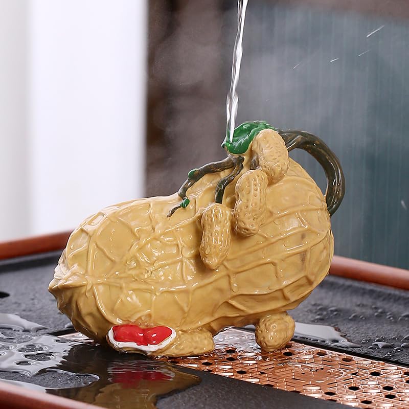 Mascotas de té que cambian de color con resina mágica para mesa de té china 5