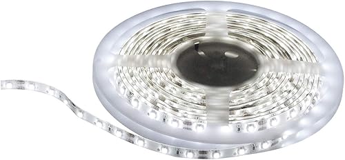 Miniatura 1 de BAZZ Tira de luz LED integrada autoadhesiva de 10 pies para debajo del gabinete cortable enlazable enchufable cableado directo