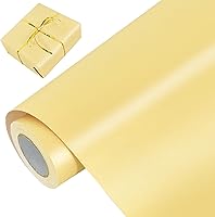 Vista 22 de BEISHIDA Papel de regalo rojo de color sólido con brillo perlado mate, papel de regalo para bodas, cumpleaños, graduación, papel de regalo