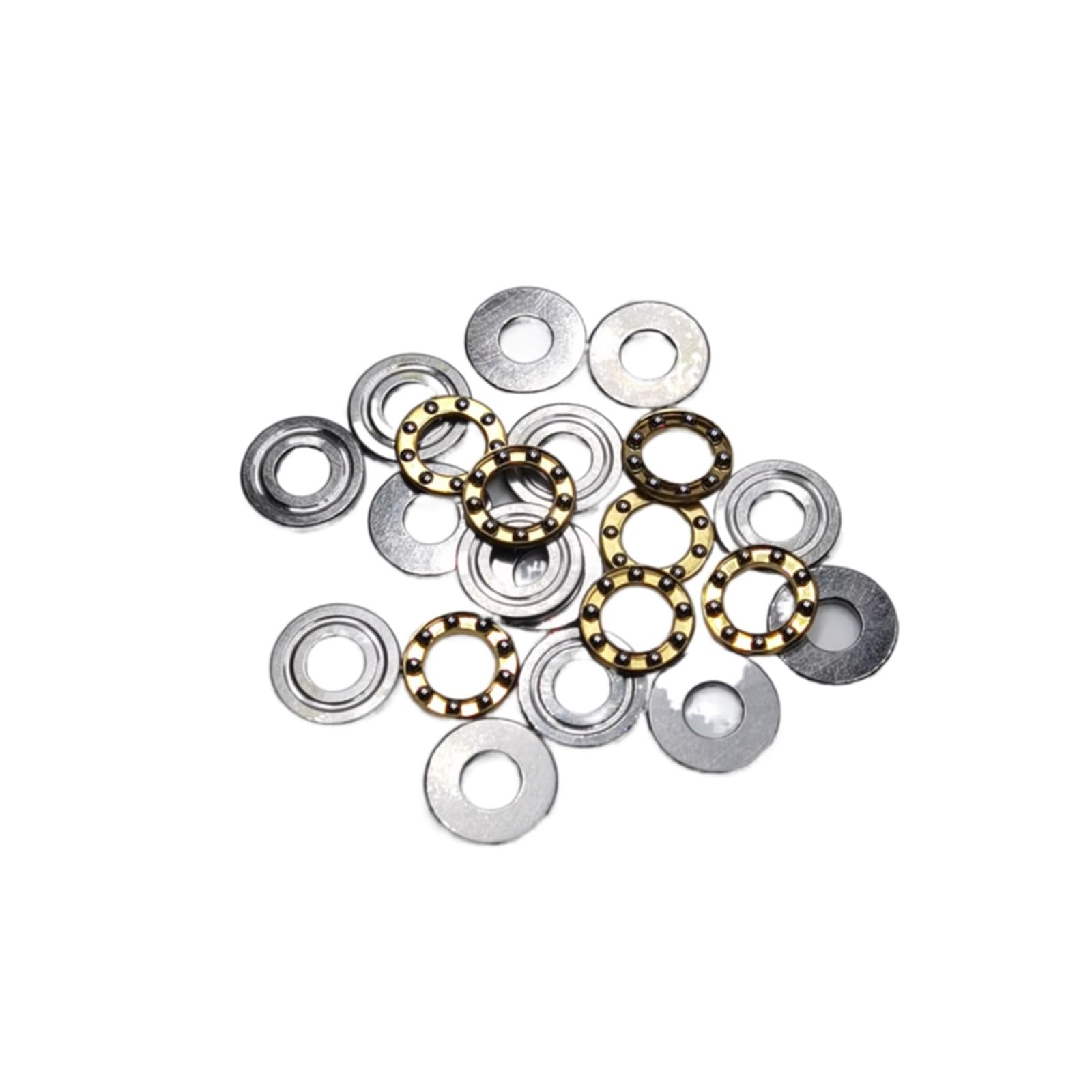 Roulements à Billes Uxcell - Butée Métal 16x8x5 Mm - Lot De 2 - Neuf