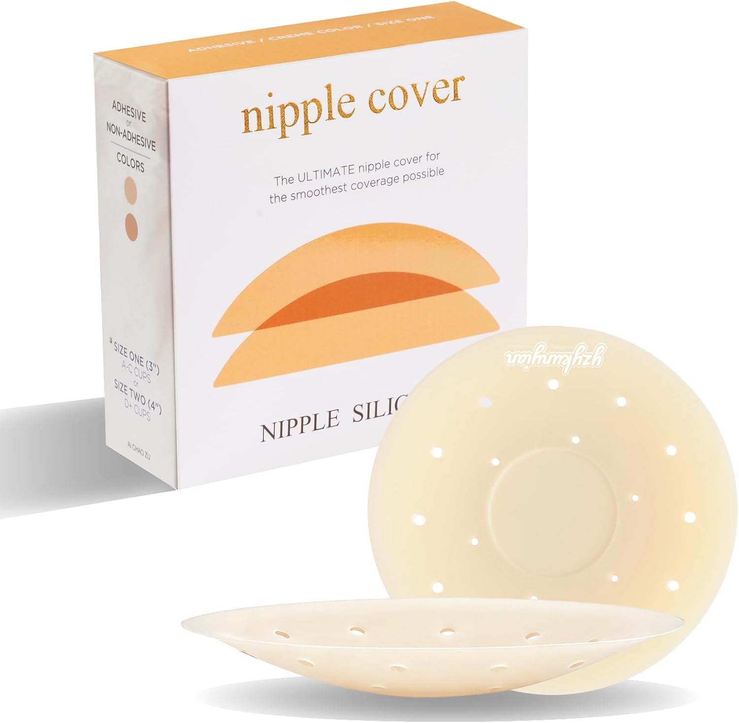 Breathable Nipple Covers for Women (3.15in Large)