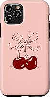 Vista 27 de Funda para iPhone 16 Cherri Ties Cherry Bow