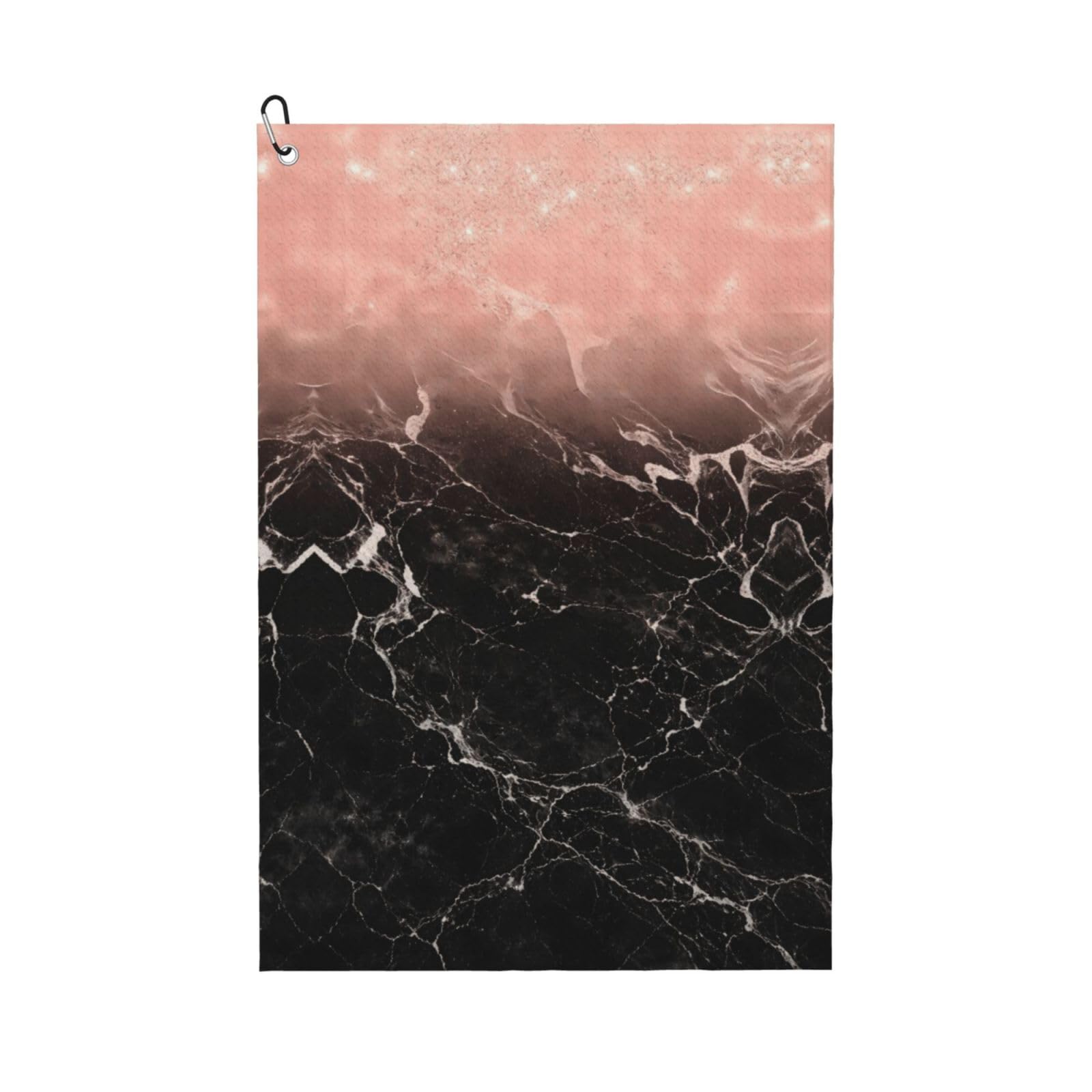 BSDFGSDD Marble Color Rose Gold Golf Towel 24 x 16 inches