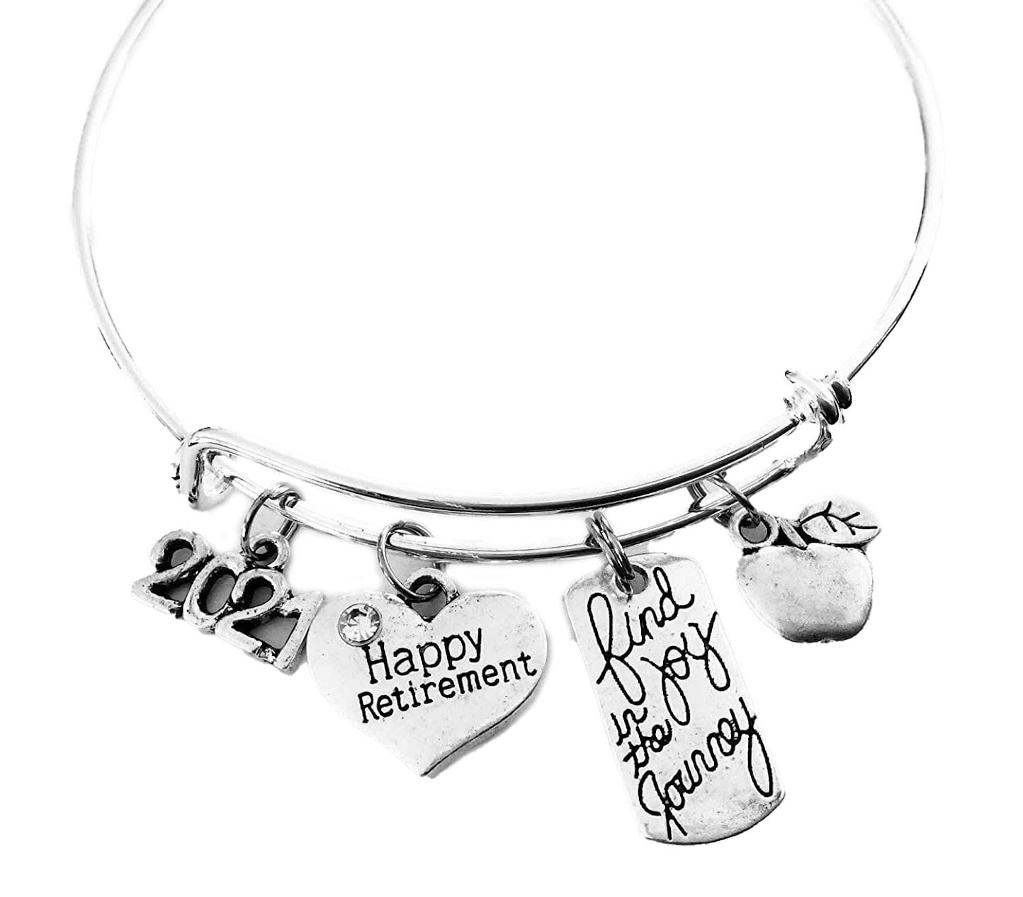 Retirement gift for Teacher Jewelry Happy Retirement 2022 Retirement Gift Find Joy