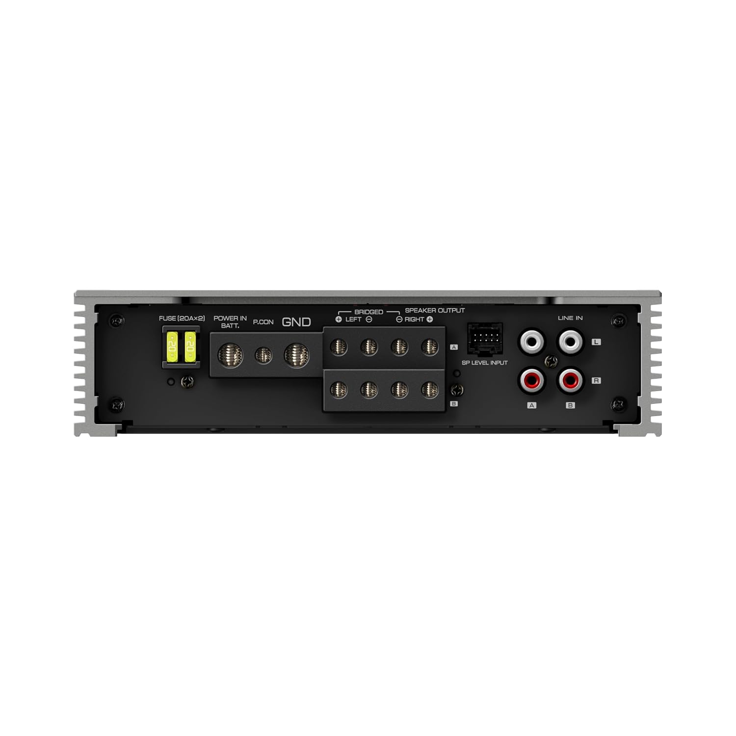 KENWOOD KAC-334 Class D 4-Channel Power Amplifier – High-Performance 600W Compact Amp with Adjustable Controls, Superior Sound Clarity, and Advanced Protection