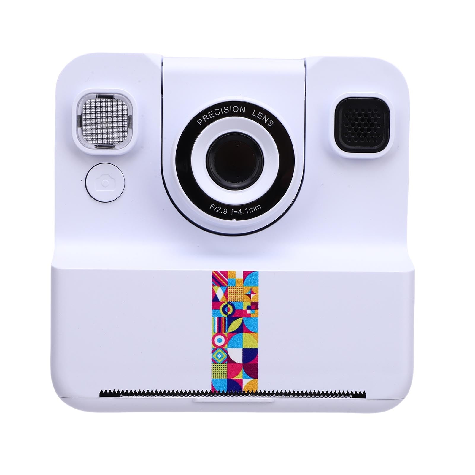 ciciglow Instant Print Camera, 1080P 24MP HD Video Thermal Printing Cameras for Students, 2.4 Inch Screen and Portable, Support Up to 32G Memory Card (White)-image-12