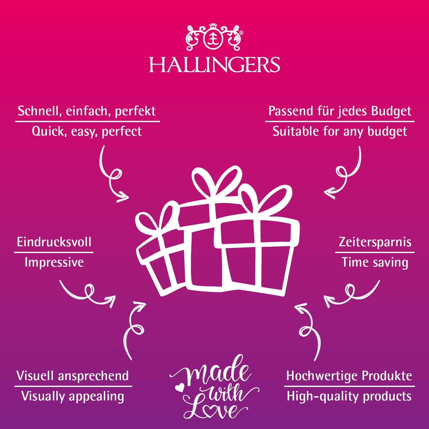 Hallingers Genuss Manufaktur Feinkost Oster-Geschenk-Set - XL-Geschenkkorb "Easter Bag yell..." großes Osternest 1 Schokoladen-Tafel, 9 Trüffel & 20 Pralinen-Ostereier, Ostern Körbchen für Frauen