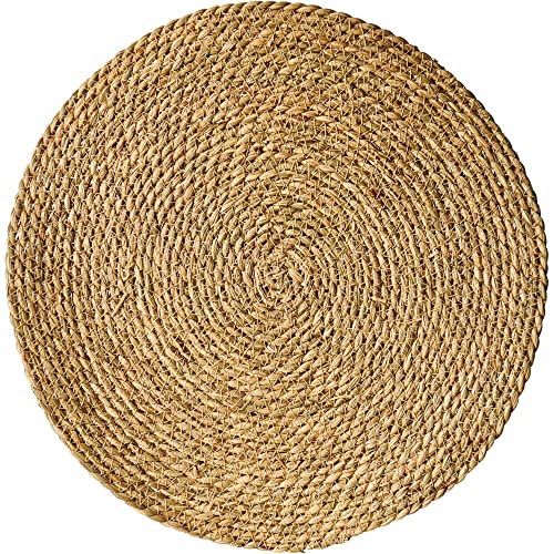 Woven Linen Insulating Kitchen Placemats x 6 - 30cm - Image 3