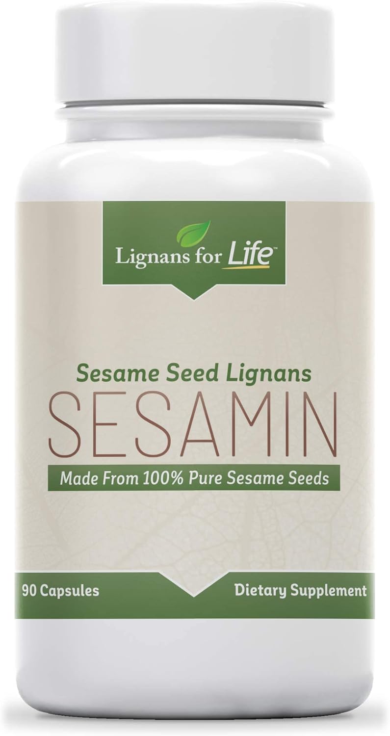 Lignans For Life Sesamin for People, 90 Capsules 15x