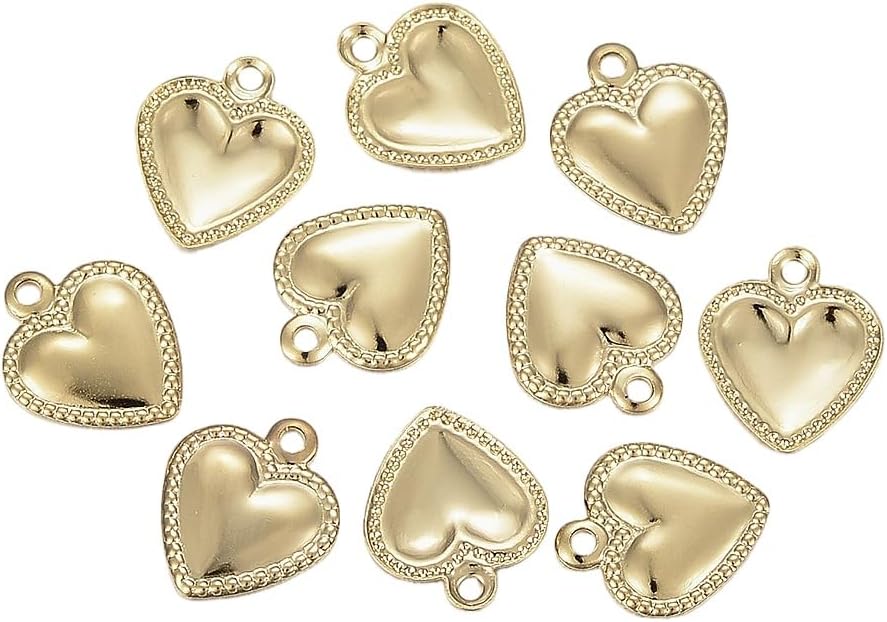 Ipotkitt Letter Tableware Tool Sport Butterfly Heart Snake Sea Leaf Cone Flat Round Hat Flower Stainless Steel Charms Filigree Joiners for DIY Jewelry image 5