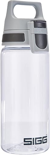 SIGG - Botella de agua deportiva Total Clear One Berry - Contaminante - y BPA - Botella a prueba de fugas - Ligera e inastillable - Botella de