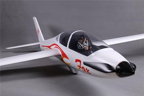 Miniatura 3 de Fms Avión Fox Glider V2 RC de 90.551 in 5-CH Avión de control remoto (91.4") Envergadura con solapas PNP (sin radio, batería, cargador)