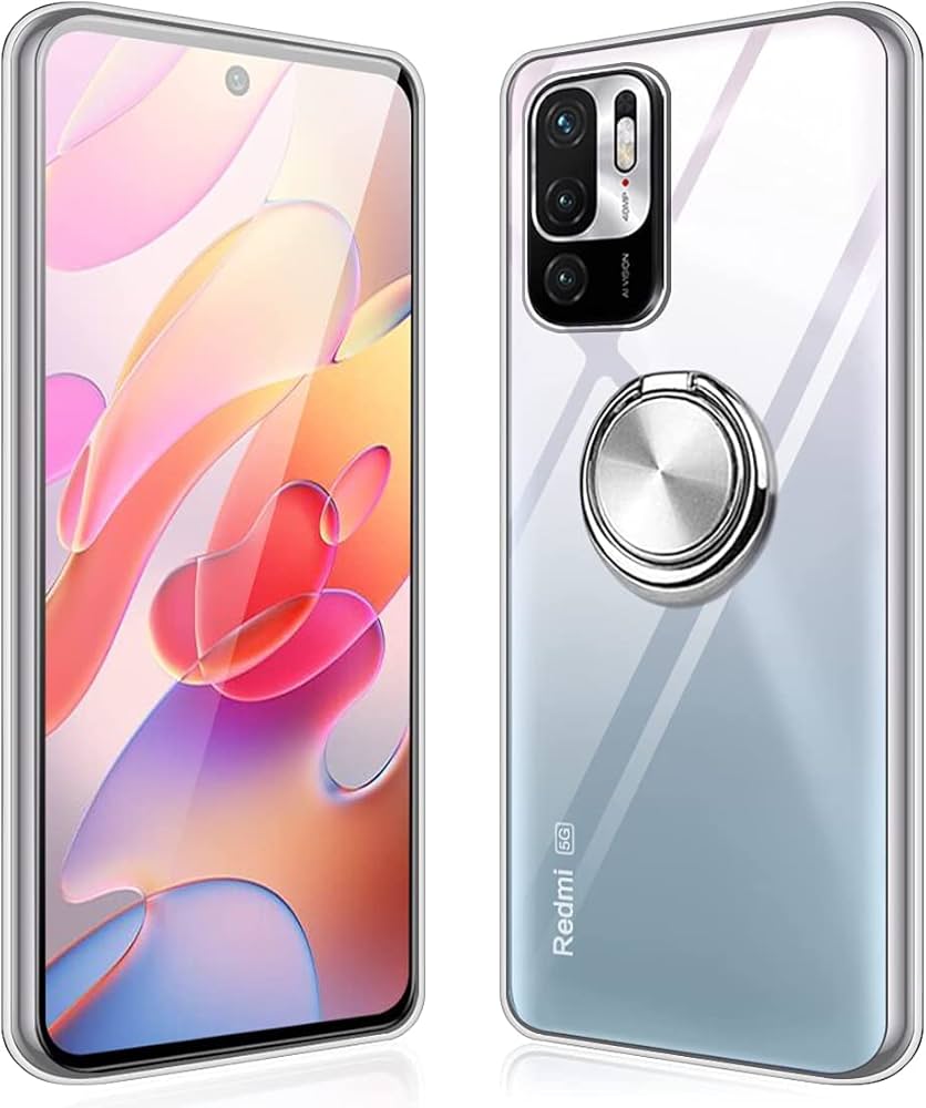 Amazon | クリア Redmi Note 10 JE ケース リング付き Redmi Note 10T