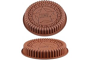 Giant Cookie Pan- 9 Inch Rock Star Silicone Mold