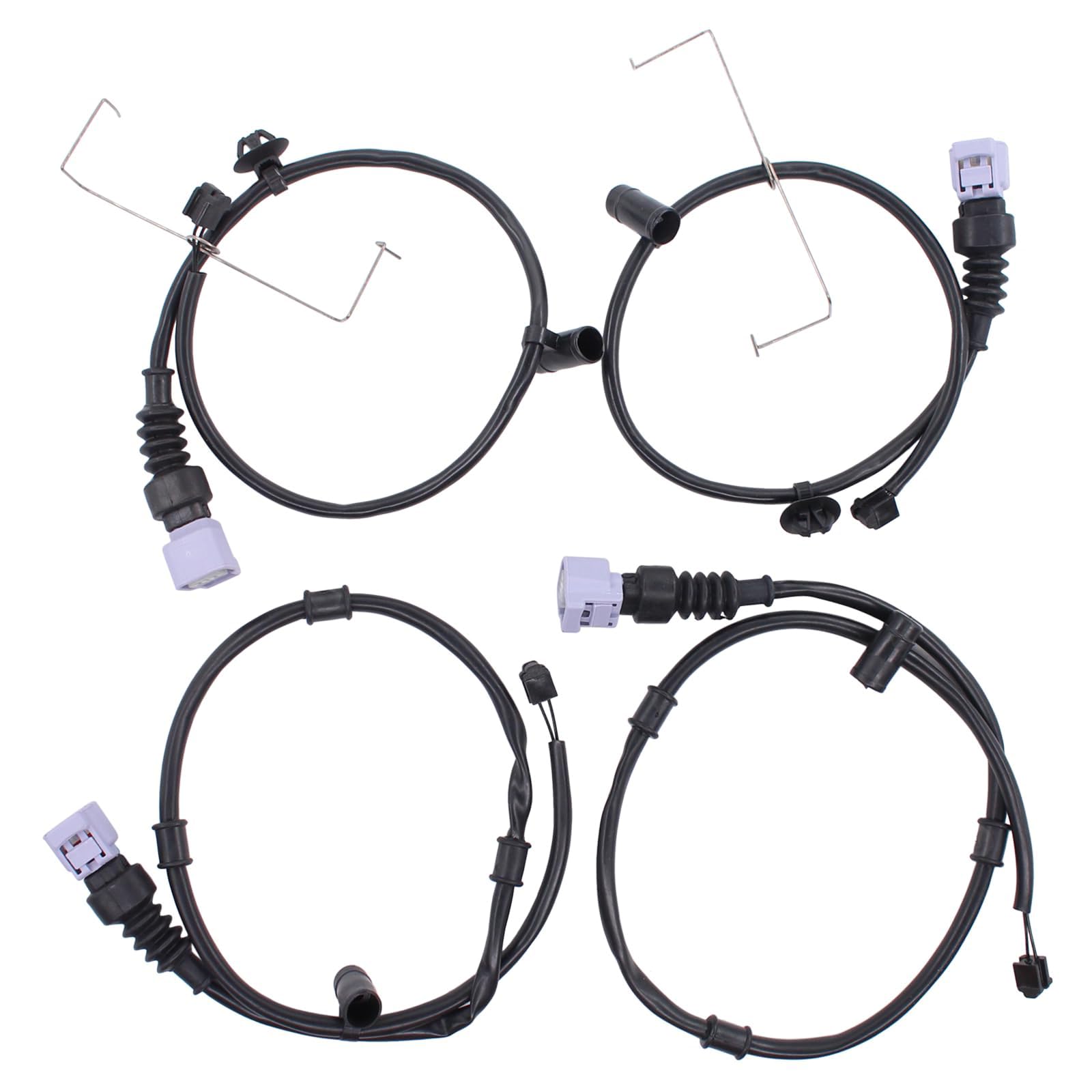 MACHSWON 4PCS Front and Rear Brake Pad Wear Sensor for Lex-us LS460 2007-2017 LS600h 2008-2016