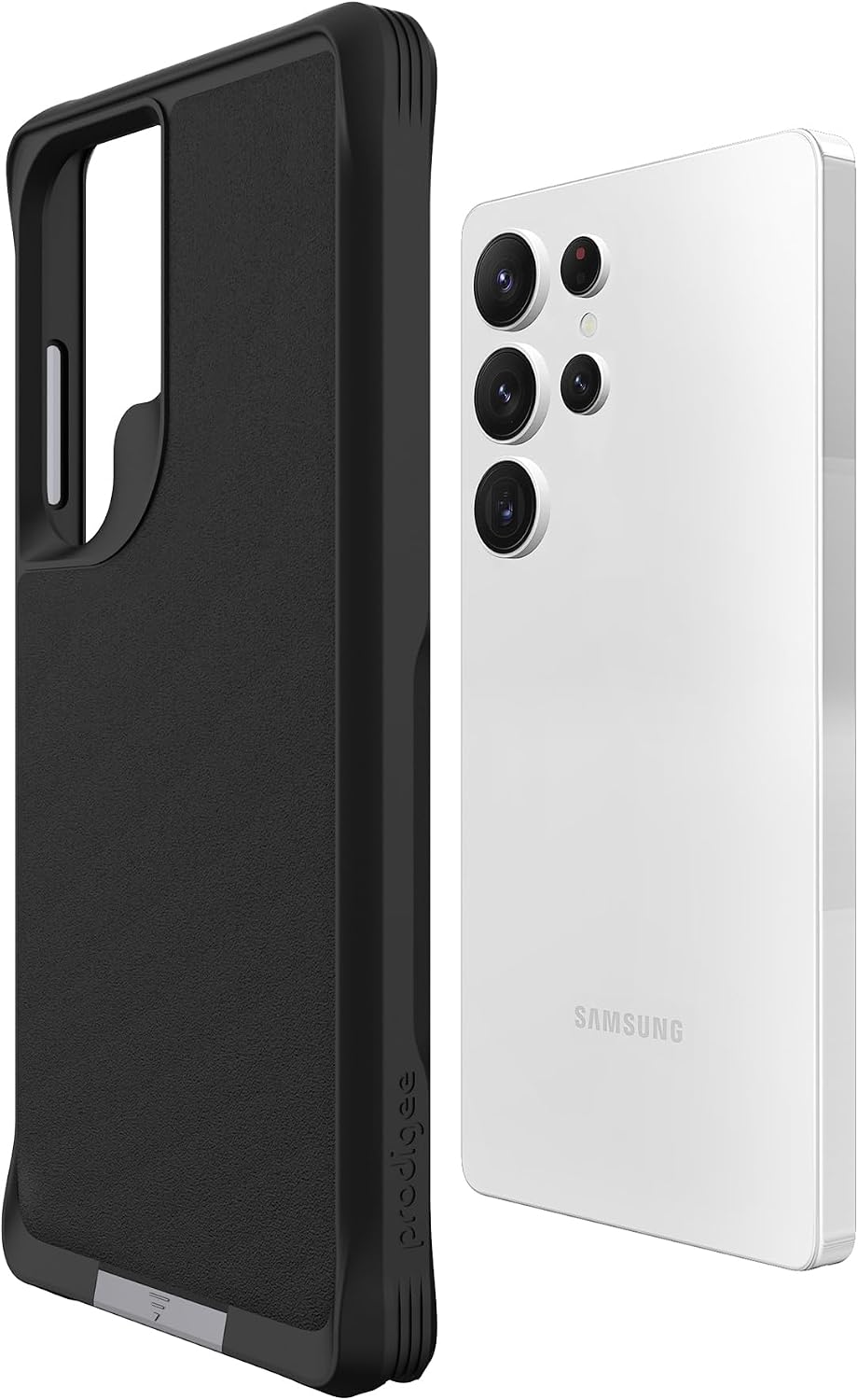 Prodigee Balance for Samsung Galaxy S25 Series, Compatible with MagSafe, Slim & Tough, Military Grade Protection, Built in Kickstand (Balance: Black, Samsung S25 Ultra (6.9))