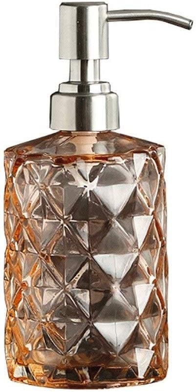 Refillable Liquid Soap Dispenser Pump Bottle for Bathroom Countertops, Kitchen Sinks-containing Hand Soap, Dish Soap, Hand Soap, Essential Oils(C)