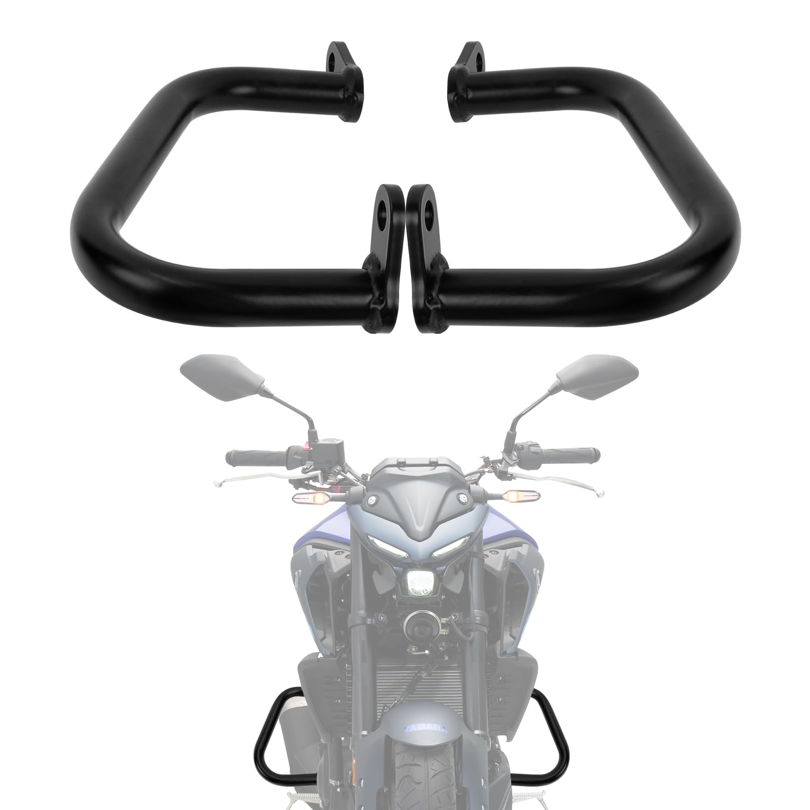 Amazon | バイク用 クラッシュバー バンパー エンジンガード フロント 