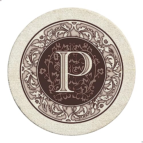 Thirstystone 4-Pack Monogram Letter “P...