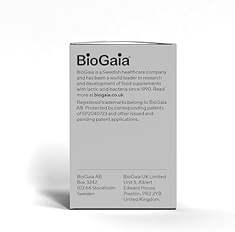 BioGaia Gastrus Probiotics for Gut Health | Bacterial Cultures with L. Reuteri to Balance Gut Flora | Dual Strains of Patented Lactobacillus Reuteri | 30 Chewable Supplement Tablets - Mandarin Flavour