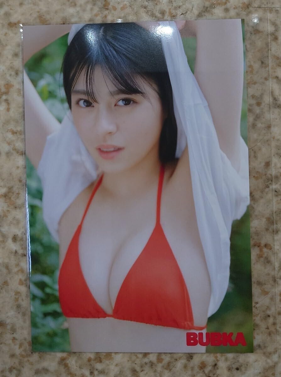 直筆】 板垣心和 サイン入 チェキ ブブカ 2024年 8月号【当選品】 直筆