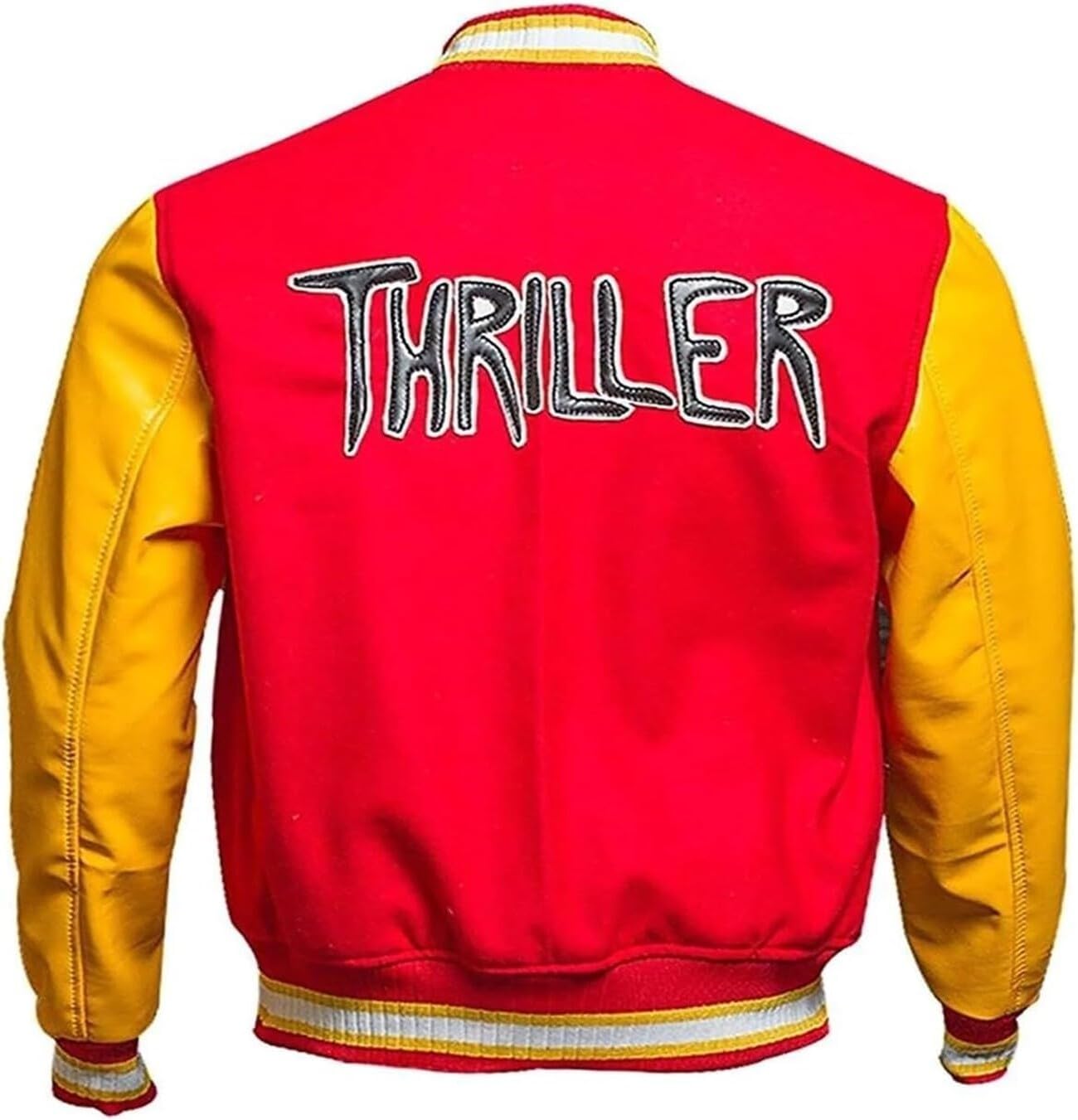 Thriller MJ Varsity Veste Bomber Concert Cosplay Halloween Costume