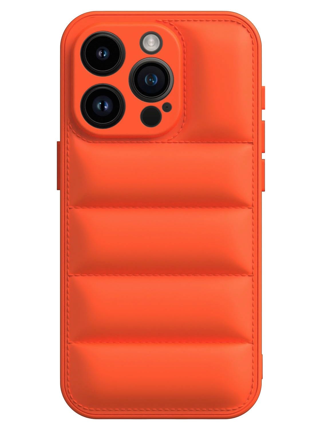 CareFone Puffer Case & Cover Compatible for iPhone 14 Pro Max | Military-Grade Drop Protection | Soft Touch with Shockproof Protection for iPhone 14 Pro Max (Orange) (B0CVH6Z298) Amazon Price History, Amazon Price Tracker
