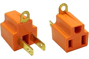 eDragon 3 Prong to 2 Prong Grounding Converter