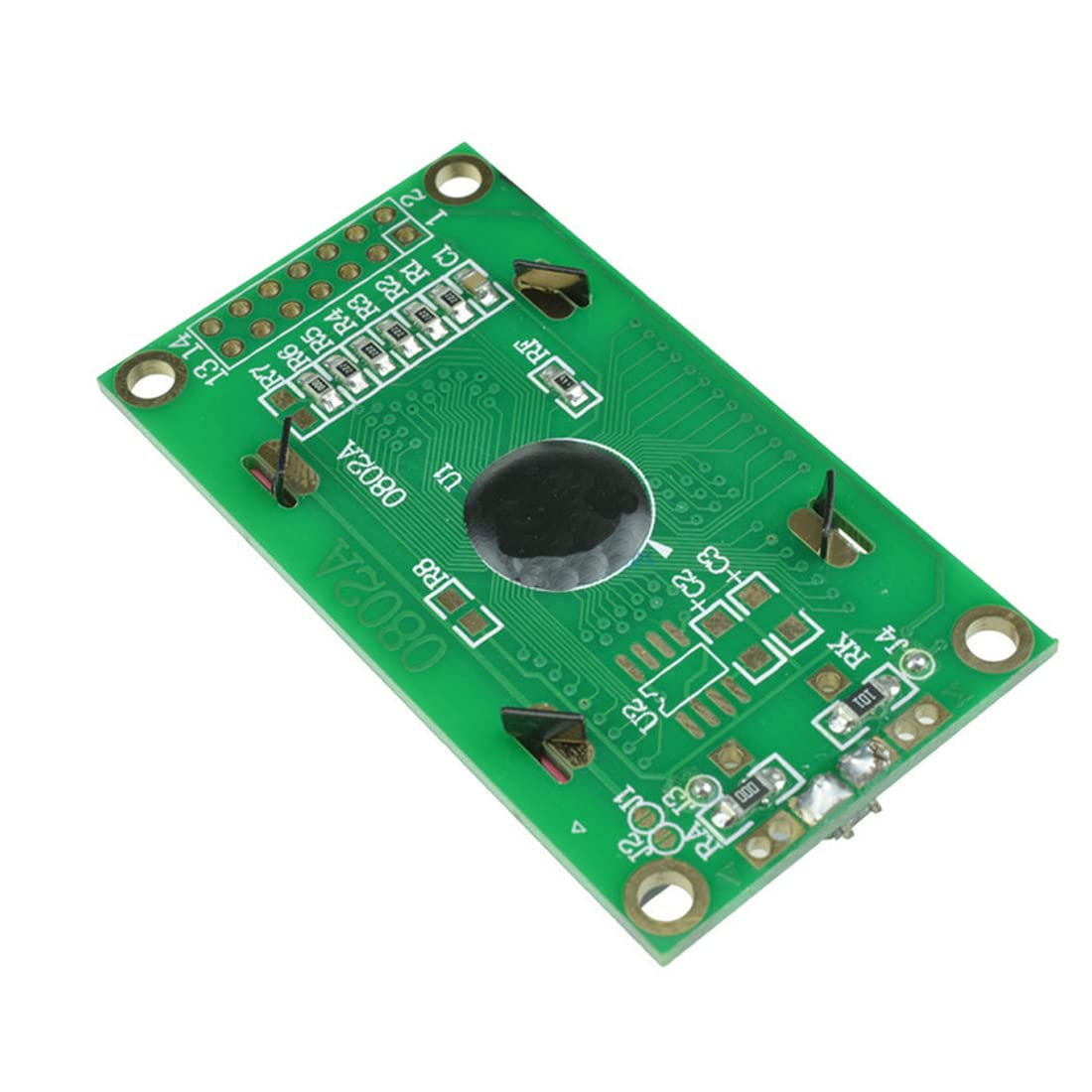 HiLetgo Lot de 2 modules d'affichage LCD SPLC780D 0802 8 x 2 caractères LCD LCM 5 V avec rétroéclairage Bleu
