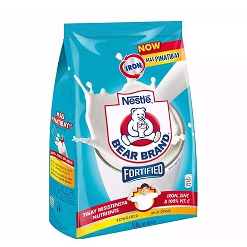 Bear Brand Leche en polvo fortificada 23.99 oz (multi-paquete) (8)