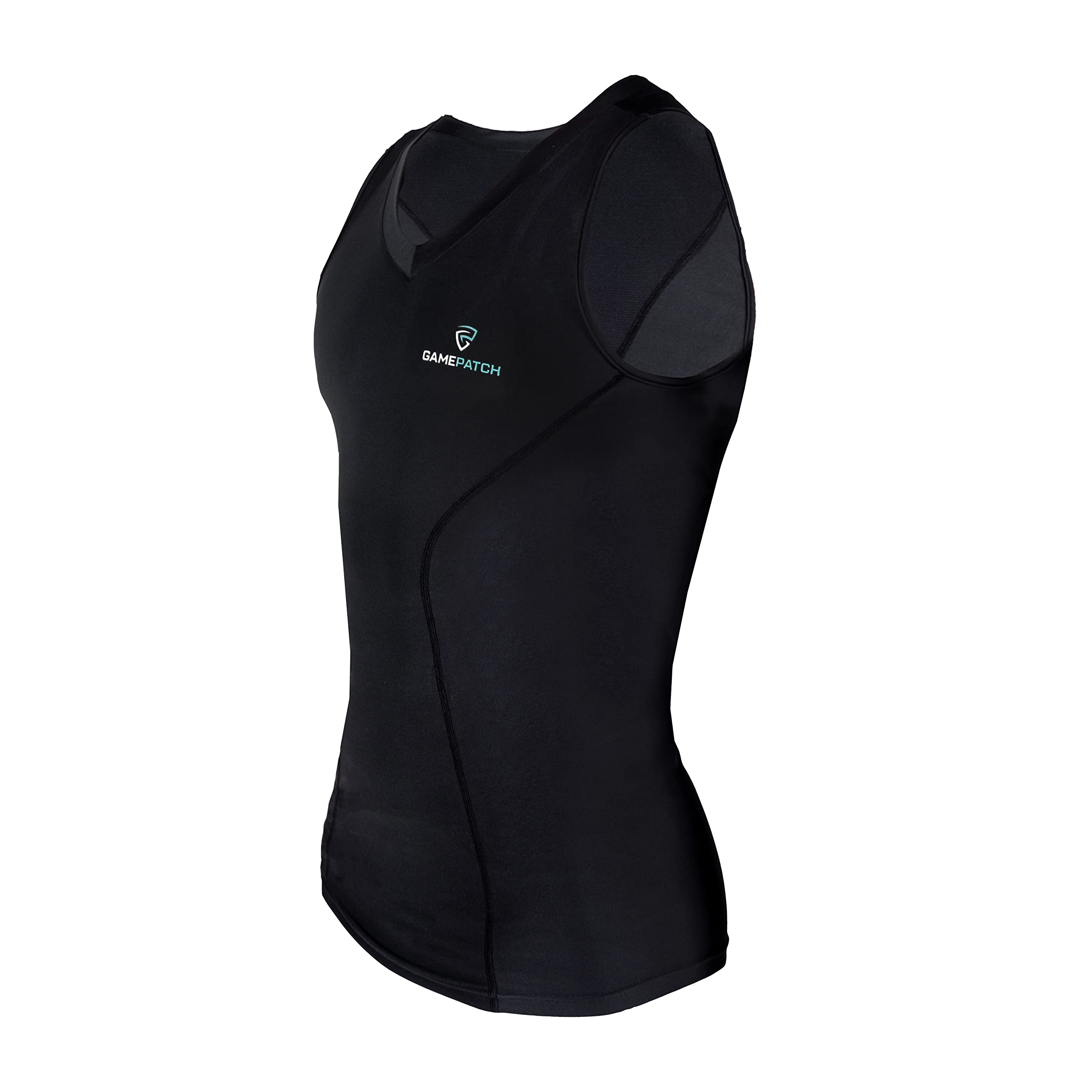Maglietta a compressione senza maniche | Abbigliamento sportivo per la parte superiore del corpo | Recupero e supporto muscolare | Tecnologia ad asciugatura rapida