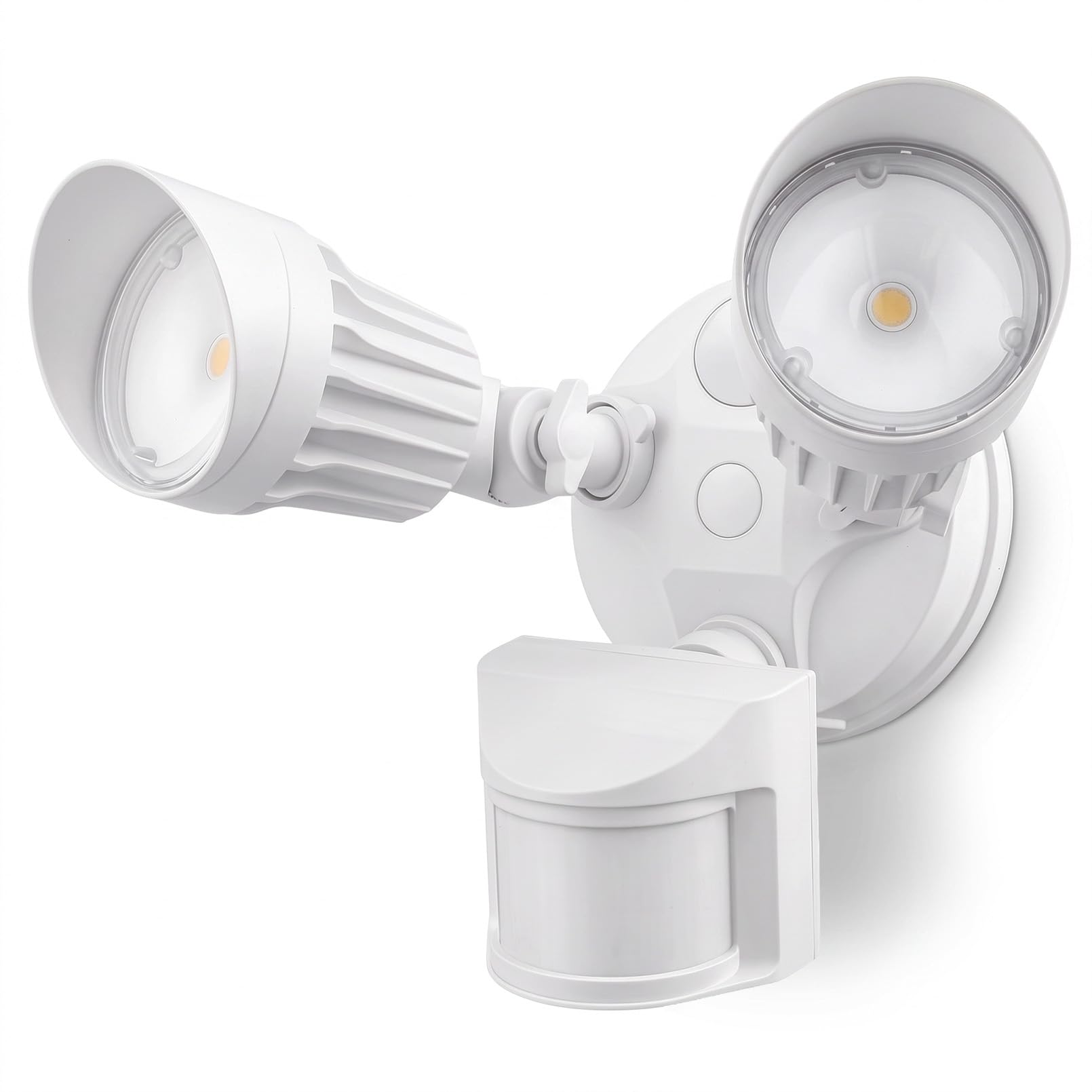 LEONLITE Motion Sensor Security Lights Dusk to Dawn IP65 3000K White