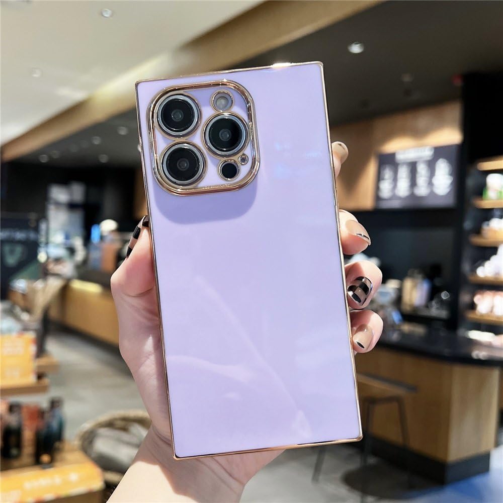 Coque silicone violette pour iPhone 14 Pro Max et modèles X à 13 - 8