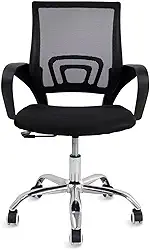 Cadeira de Escritório, Diretor, Healer, Jadel, Giratória - Preta