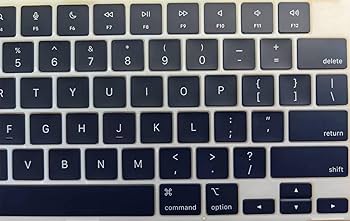 Amazon.co.jp: 交換用USキーキャップ ブラック MacBook Air M2 Retina