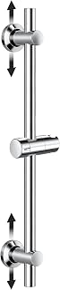 Görbach Duschset Edelstahl Duschstange mit Duschkopfhalterung, 70 cm, Chrom