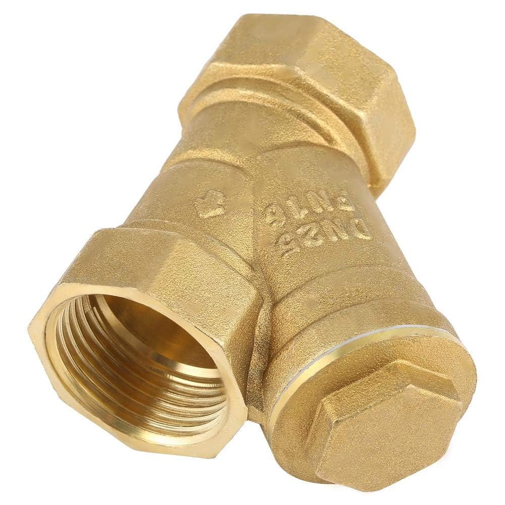 Connettore filettato femmina da 1 "BSPP con filtro in ottone con filtro a valvola