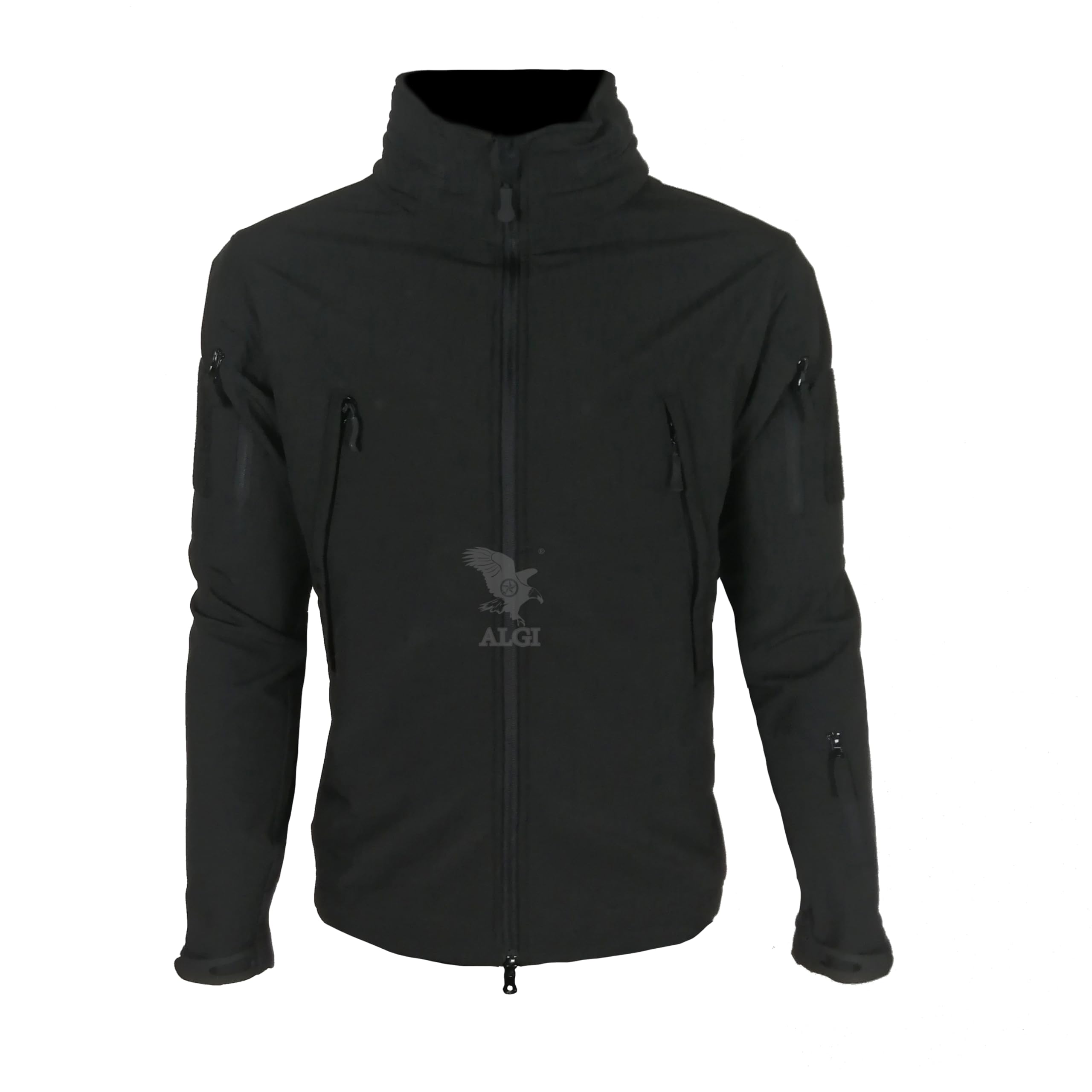 ALGI Giacca Termica Soft Shell con Cappuccio SUMMIT