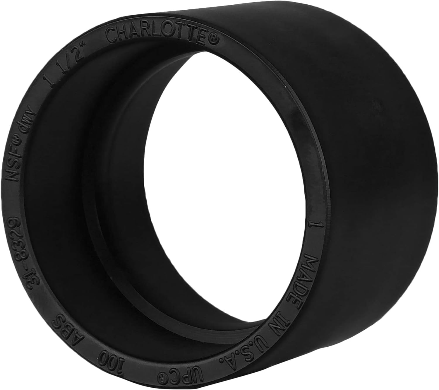 CHARLOTTE PIPE 1 1/2 DWV COUPLING DWV (DRAIN, WASTE AND VENT) (1 Unit Piece)