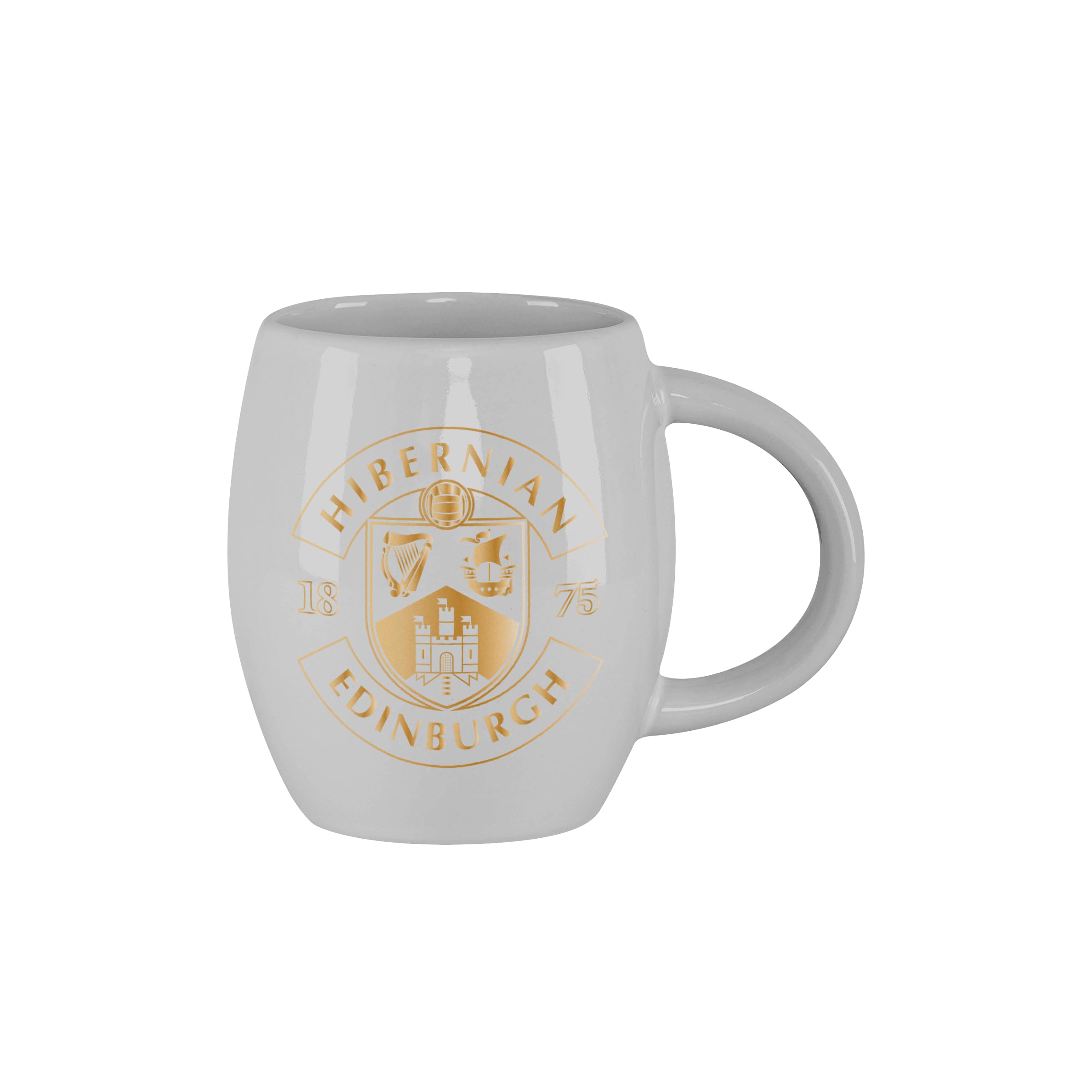 FOCO Officially Licensed Hibernian FC Metallic Slogan Football Tea Coffee Mugs