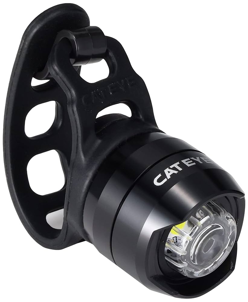 Cateye Orb Rechargeable Front Bicycle Light - Polished Black