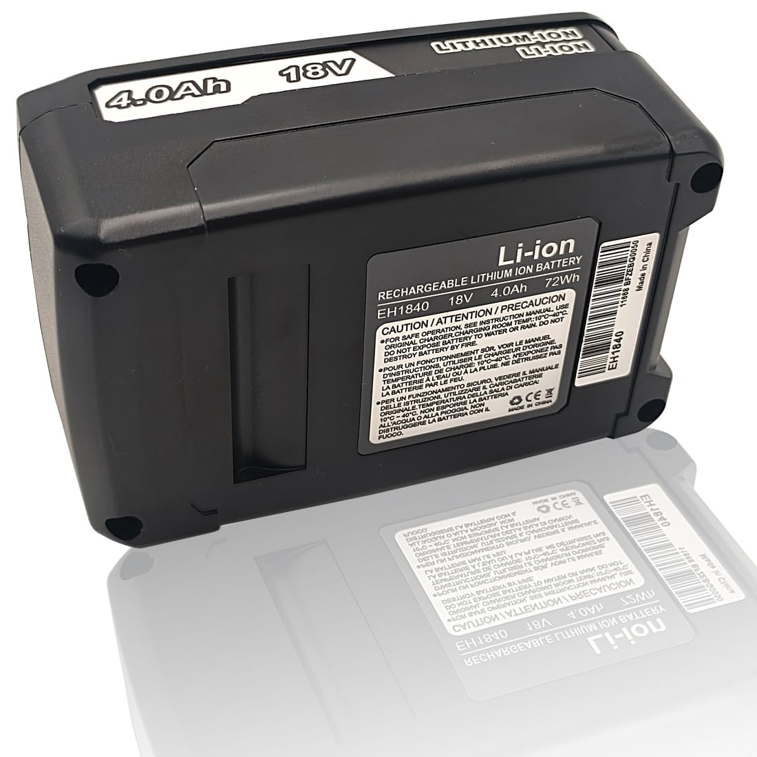 Batería de repuesto para Einhell Power X-Change (2 unidades, 18 V, 4,0 Ah, 4000 mAh)