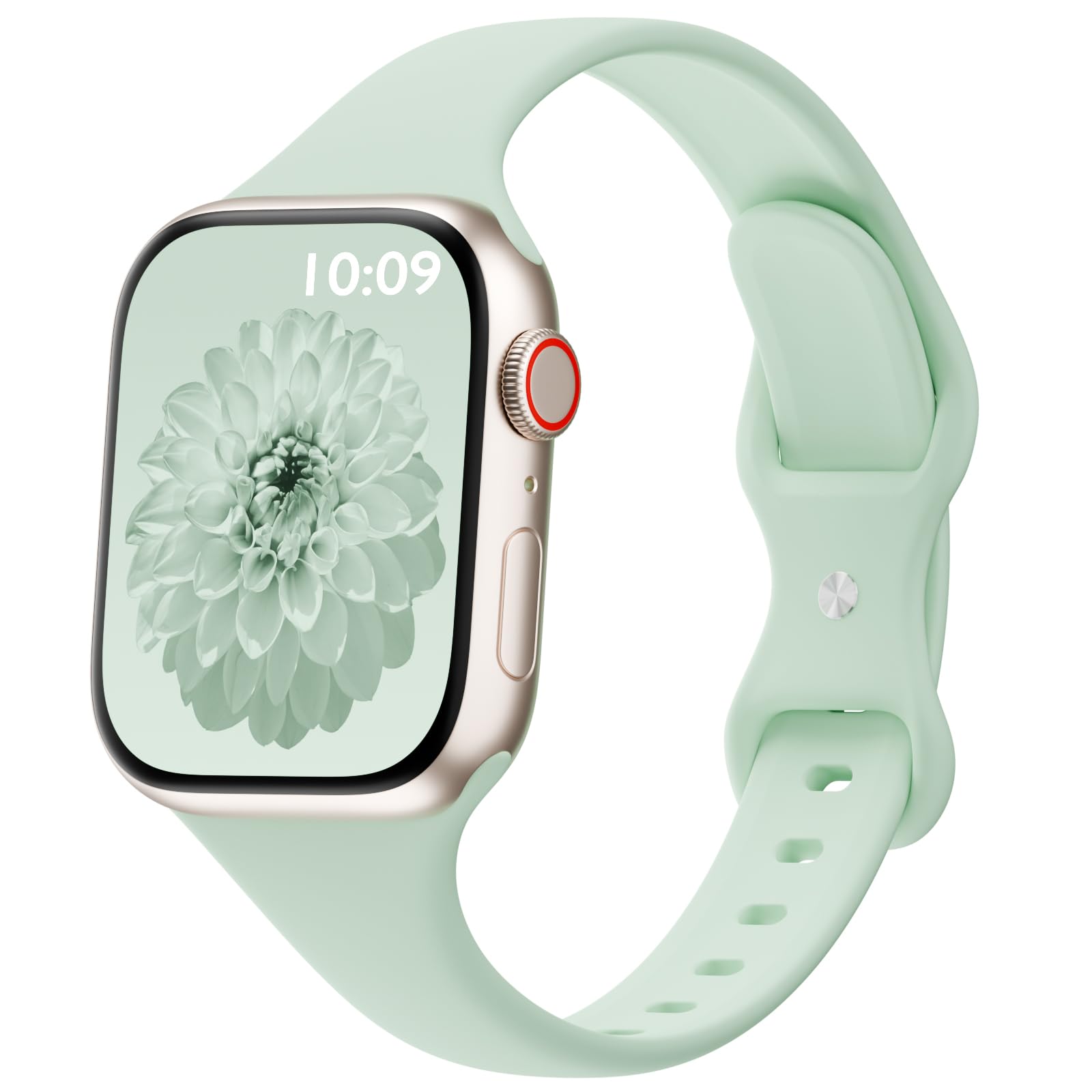 Thin Sport Silicone Slim Band Compatible with Apple Watch Bands Women Men