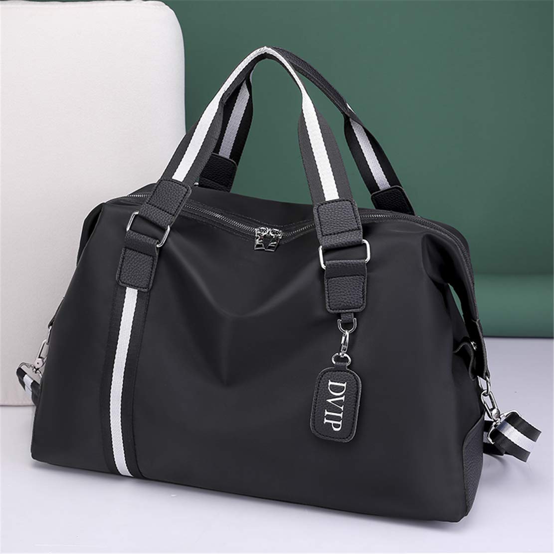 Borsa Tracolla da Donna, Borsa Spalla Portafoglio Impermeabile Nylon Borsa a Mano Zaino Tote Multifunzione Scuola Tasca Messenger Crossbody Bag