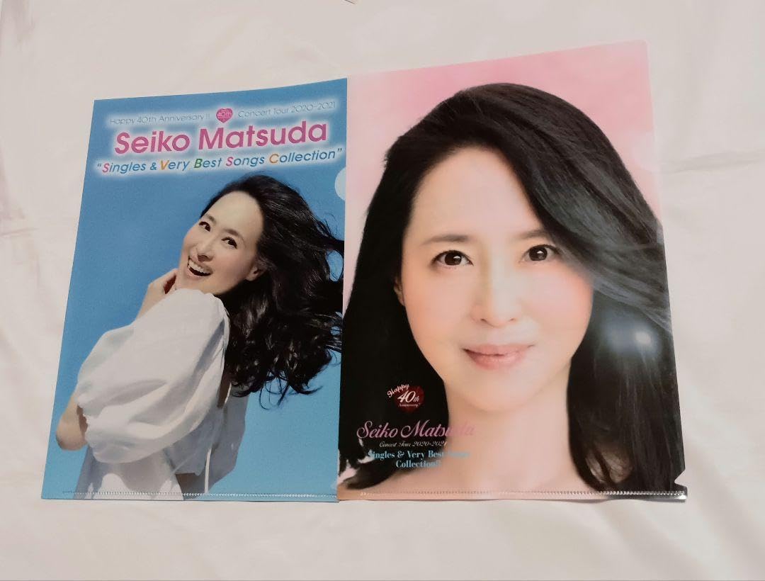 松田聖子さん クリアファイル 1枚 松田聖子さん クリアファイル 1枚
