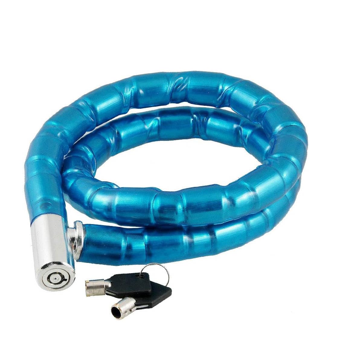 Anti-Theft Motorbike Bicycle Steel Cable Chain Heavy Lock with 2 Key (B0CR1KVY3Z) Amazon Price History, Amazon Price Tracker