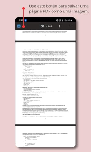 Leitor de PDF e conversor de PDF para Jpg