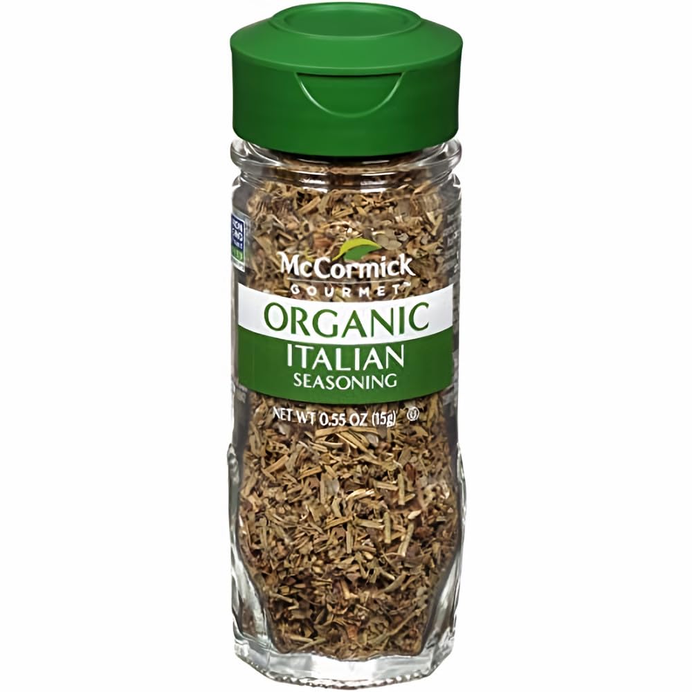 McCormick Gourmet Organic Italian Seasoning 0.55 oz (Pack of 10)