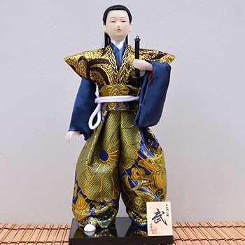 Amazon | MOMOAO お人形 フィギュア 武士 日本武士 SAMURAI 侍